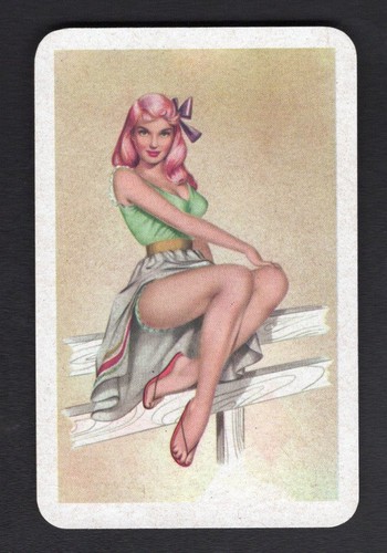 Vintage swap playing card - swap/playing,