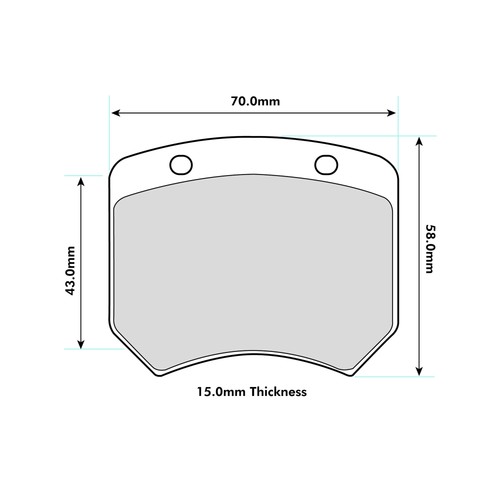 Mintex mrm1802 brake pads for - mrm1802,