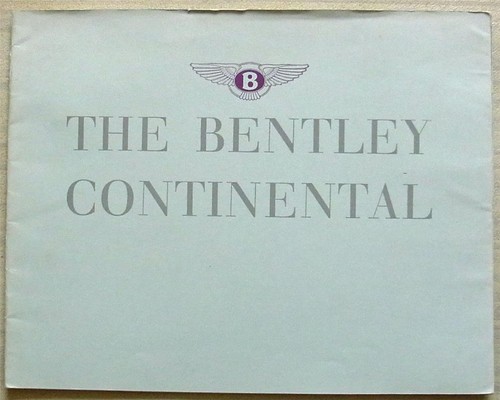 Bentley continental type car - continental,
