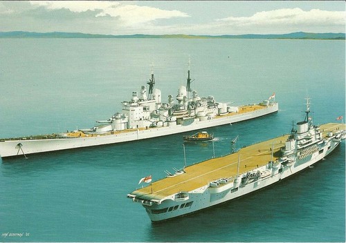 Hms vanguard and - and,
