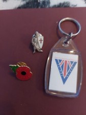 JOB LOT/COLLECTION OF 3 MEMBRANCE/POPPY  BADGE