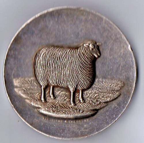 Suffolk sheep society medal - society,