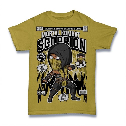 Scorpion tshirt pop - scorpion, t