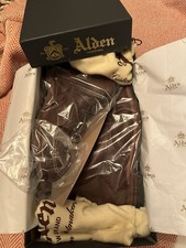 ALDEN Indy boots Brown CXL  commando sole  8US  E