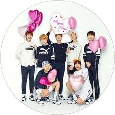 BTS KOREA Birthday Waffle Cake