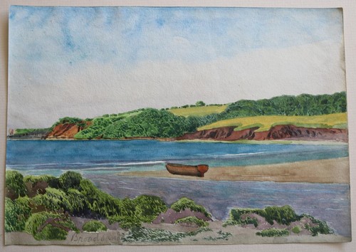 Antique watercolour - ,