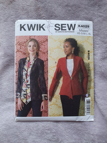 Kwik sew pattern misses jacket - pattern,
