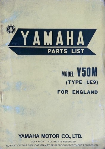Yamaha v50m 1977 - v50m,