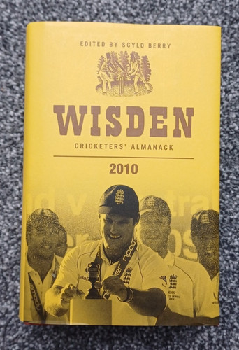2010 wisden hardback excellent - wisden,