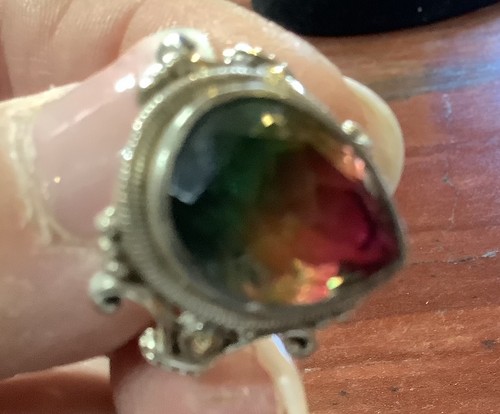 Ladies fancy cut - cut, ammolite