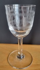 Edwardian hand blown Greek Key