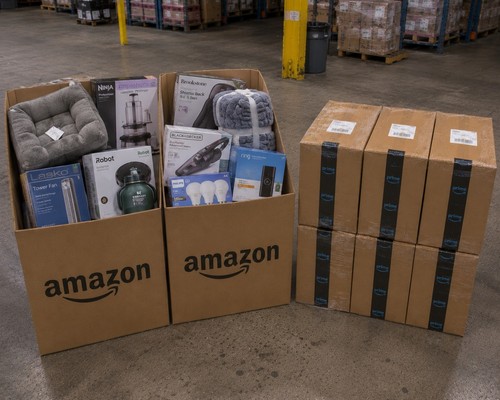 Mystery box with amazon - mystery,