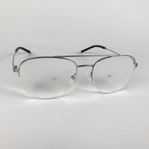 Eyeglasses silver half - d,
