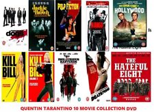 QUENTIN TARANTINO COMPLETE MOVIE COLLECTION ALL 10 FILM DVD NOT BOX SET New R2