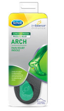 Scholl Orthotic Arch Support Arch Pain Relief Insole Choose Your Size