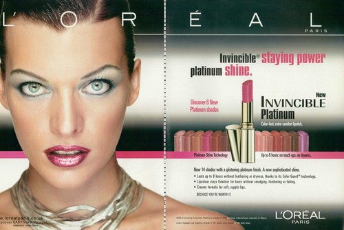 Loreal cosmetics magazine - loreal,