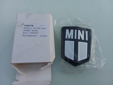 Classic Mini Bonnet Badge Nos