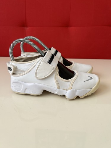 Nike air rift white black - nike, white/black