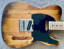 Telecaster Type Barnwood Guitar Body - Rat Bait Guitars, UK  Made - 2.17kg 