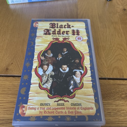 Vhs black adder parte - vhs,