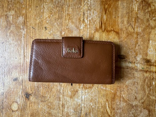 Tula brown leather - leather, zip