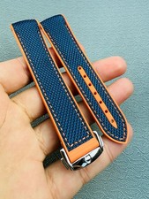 22mm BLUE/Orange Nylon Rubber