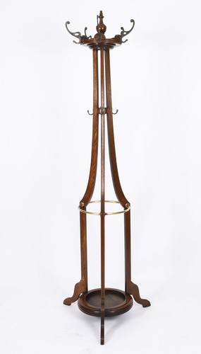 Antique victorian oak - victorian, hall