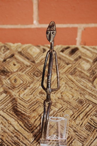 Large koulongo bronze figure - bronze,