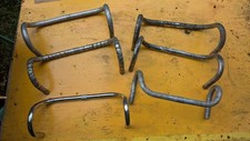 Vintage chrome steel and alloy road bars Drop Bars Racing Bike Fixie 