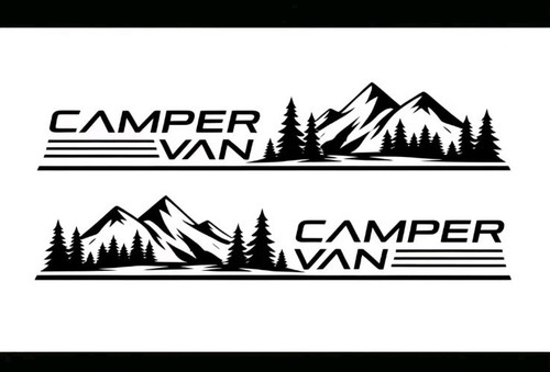 Camper decals stickers - 2,