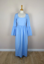 LOU LOU STUDIO Blue 100% Cotton Keppel dress size S