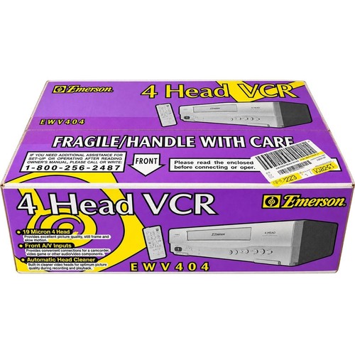 Emerson ewv404 head vhs vcr - emerson,