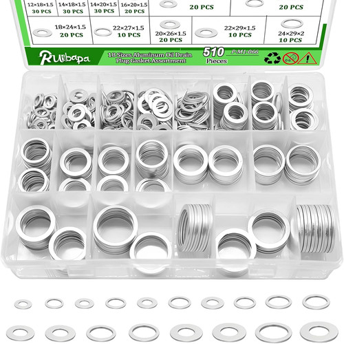 510pcs oil drain - drain, plug