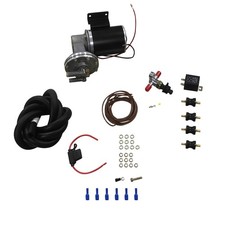 Electric Vacuum Pump Kit Fully Assy for Brake Booster 12 Volt 18" to 22" New