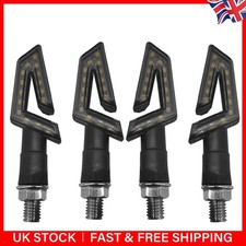 4x Arrow Motorcycle LED Turn