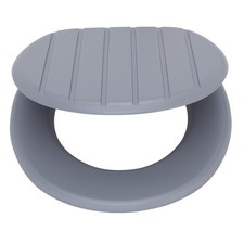 Grey MDF Toilet Seat Tongue
