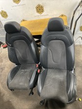 AUDI TT MK2 Convertible Seats Half Leather Driver & Passenger 06-14