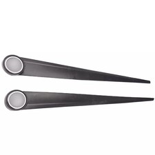 2pcs UNPAINTED Side Skirt Trim