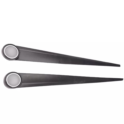 2pcs unpainted side skirt - 2pcs,