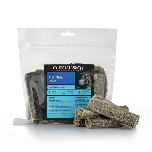 Fish skin rolls 300g - rolls, bags