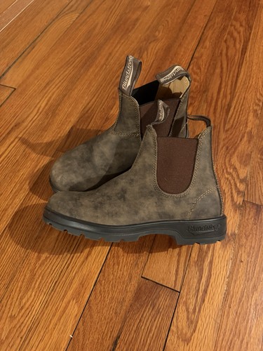Blundstone brown suede chelsea - suede,