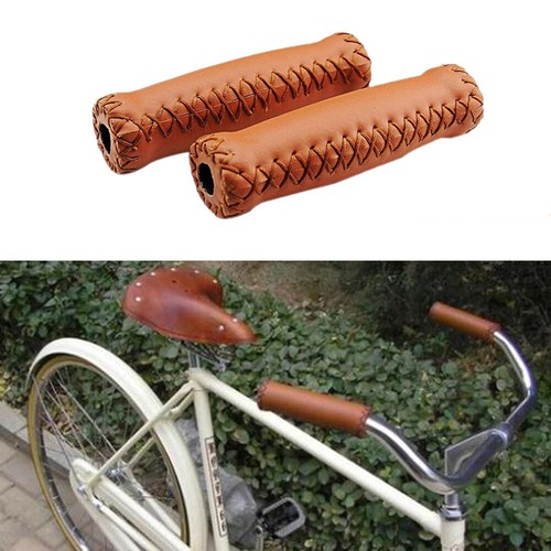 Pair grip leather bicycle - 1,
