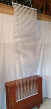 Harris White Venetian Blind 25mm x 20.5" Width by 72" Drop LHS Draw Strings (4).
