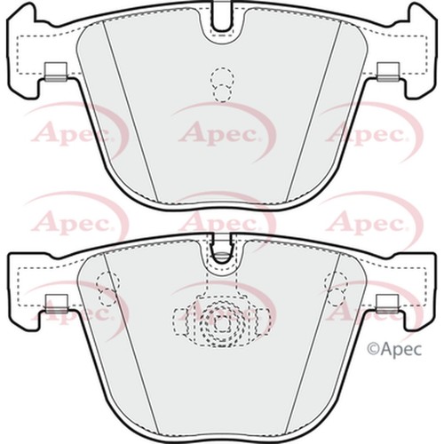Brake pads set for bmw - brake,