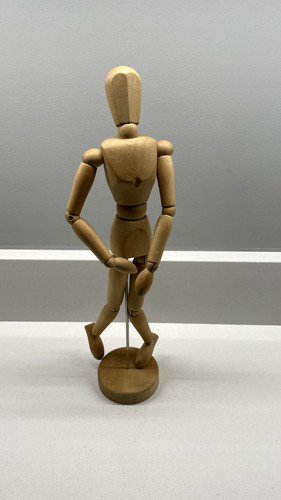 Wooden artist mannikin dummy - wooden,