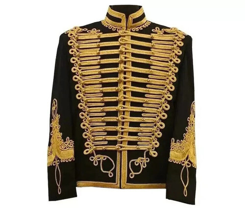 Men black military - s,