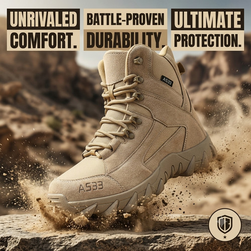 Military tactical boots - tactical, men's