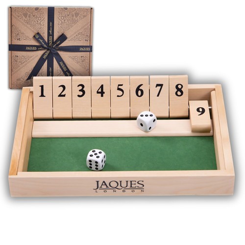 Shut the box wooden dice - wooden,