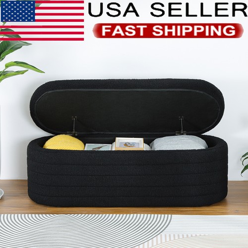 Oval storage bench - oval,