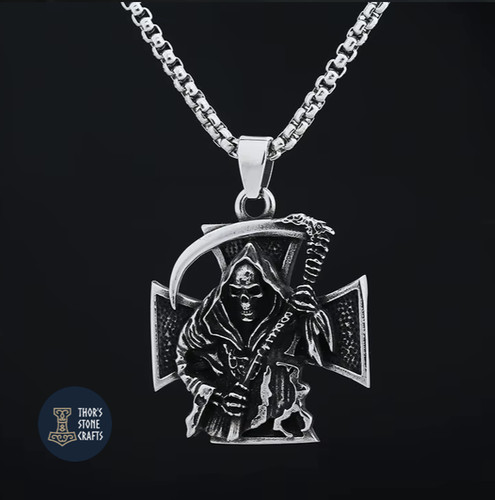 Stainless steel grim - grim, reaper